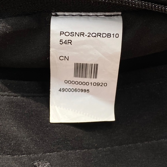 Ralph Lauren Posner Raincoat Black‎ Single Breasted 54 Reg - Picture 8 of 11